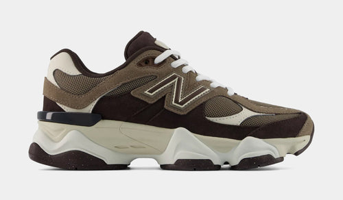 9060 Grade School Lifestyle Shoes (Brown) - sneakers
